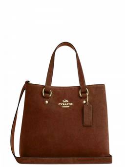 Coach - Brown Station Carryall Medium Satchel