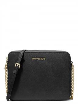 Michael Kors - Black Jet Set Large Crossbody Bag