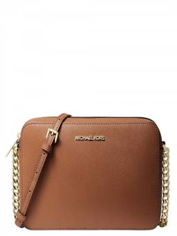 Michael Kors - Brown Jet Set Large Crossbody Bag
