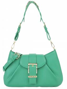 Mario Valentino - Green Cassandra Large Shoulder Bag