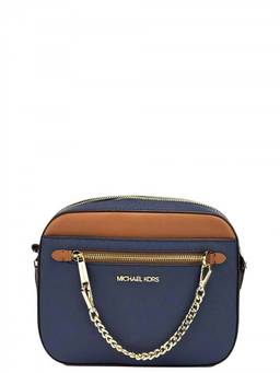 Michael Kors - Navy Blue Jet Set Medium Crossbody Bag