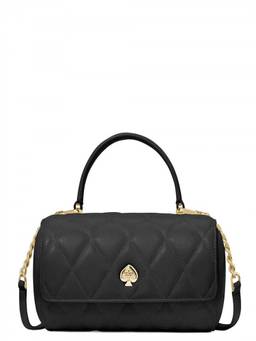 Kate Spade - Black Heart Barrel Small Crossbody Bag