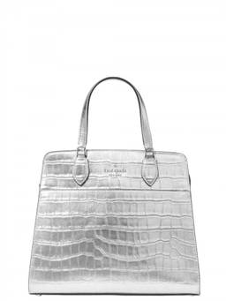 Kate Spade - Silver Madison Medium Satchel