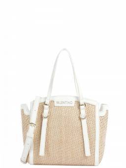 Mario Valentino - Biege/White Demetra Small Satchel