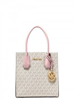 Michael Kors - White Mercer Medium Satchel