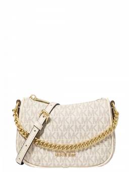 Michael Kors - Light Cream Carmela Convertible Small Crossbody Bag