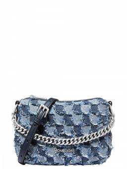 Michael Kors - Denim Carmela Convertible Small Crossbody Bag