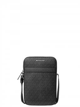 Michael Kors - Black Cooper Flight Medium Crossbody Bag