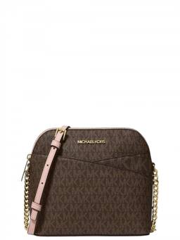 Michael Kors - Dark Brown Jet Set Travel Medium Crossbody Bag