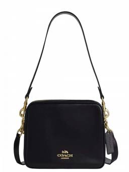Coach - Black Carey Small Crossbody Bag