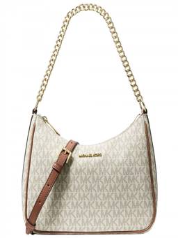 Michael Kors - White Jet Set Large Crossbody Bag