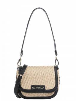Mario Valentino - Beige/Black Demetra Small Shoulder Bag
