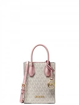 Michael Kors - White Mercer Extra Small Crossbody Bag