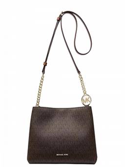 Michael Kors - Dark Brown Christina Small Crossbody Bag