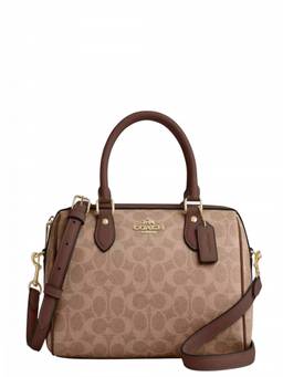 Coach - Tan Rowan Small Satchel