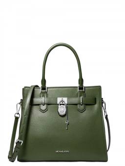 Michael Kors - Amazon Green Hamilton Medium Satchel