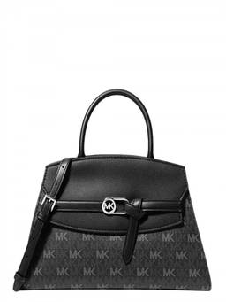 Michael Kors - Black Greta Medium Satchel