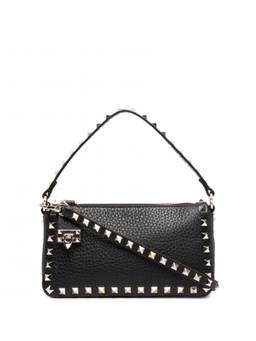Valentino Garavani - Black Rockstud Small Shoulder Bag