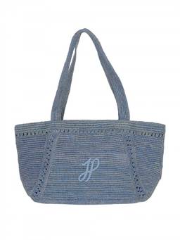 Patou - Blue Trapeze Large Tote