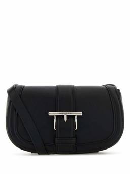 Alexander McQueen - Black T Bar Mini Crossbody Bag