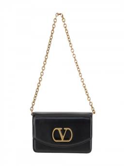 Valentino Garavani - Black Vlogo Clutch