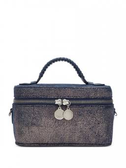 Stella McCartney - Navy Blue Falabella Vanity Crossbody Bag