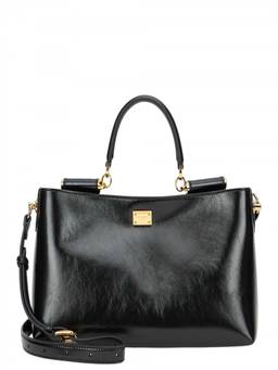 Dolce&Gabbana - Black Vittoria Medium Satchel