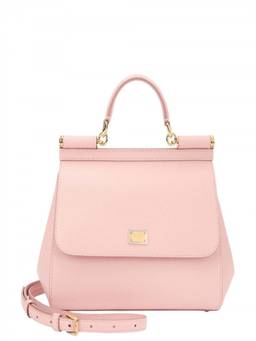 Dolce&Gabbana - Pink Sicily Large Satchel