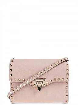 Valentino Garavani - Light Pink Rockstud Small Crossbody Bag