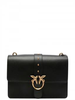 Pinko - Black Love One Medium Crossbody Bag