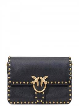 Pinko - Black Love One Medium Crossbody Bag