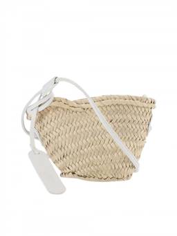 Filippo Catarzi - Beige STRAW Crossbody BAG