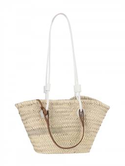 Filippo Catarzi - Beige STRAW SATCHEL BAG