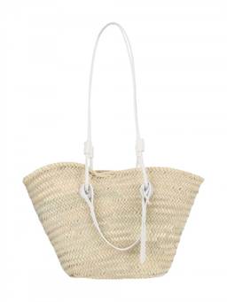 Filippo Catarzi - Beige STRAW SATCHEL BAG