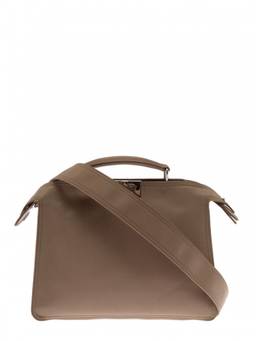 Fendi - Beige Peekaboo crossbody bag