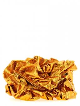 Dries Van Noten - Orange Ruffle Clutch