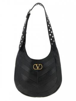Valentino Garavani - BlackHoboho' Small Shoulder Bag