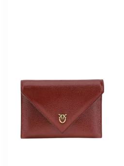 Pinko - Brown Logo Clutch