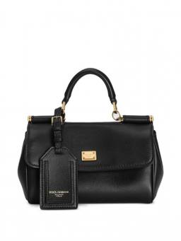 Dolce&Gabbana - Black Sicily Mini Satchel