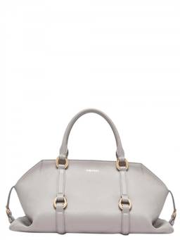Alexander McQueen - Grey Farringdon Large Satchel