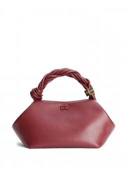 Ganni - Burgundy Bou Crossbody Bag