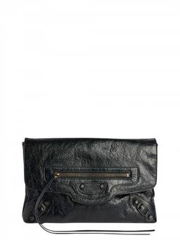 Balenciaga - Black Le City Clutch