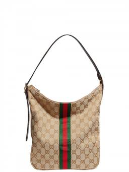 Gucci - Beige Lunetta Medium Crossbody Bag