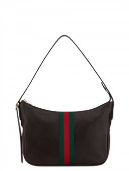 Gucci - Dark Brown Lunetta Small Crossbody Bag