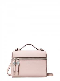 TORY BURCH - Light Pink Slim Romy Mini Crossbody Bag