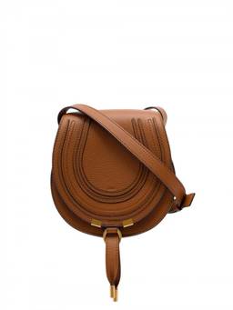 Chloe - Brown Marcie Small Crossbody Bag