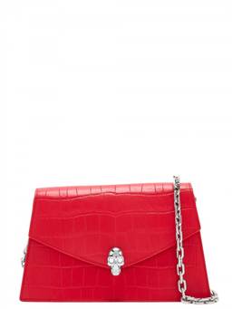 Alexander McQueen - Red Skull Mini Shoulder Bag