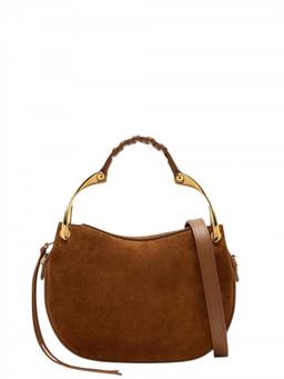 Alexander McQueen - Brown Wishbone Mini Shoulder Bag