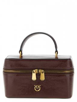 Pinko - Maroon Logo Small Crossbody Bag