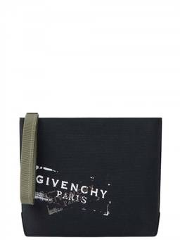 Givenchy - Black Logo Clutch
